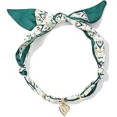 Pychee Scarf Necklace for Women Bandana Necklace with Gold Plated Pendant Heart,Cross,Moon, Fashion Jewelry Gifts