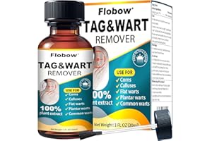 OJIOG Skin Tag Removal Kit - 17% Wart Liquid with Salicylic Acid,Fast - Acting Warts Remover Freeze Off for Women Men, Fast - Acting Wart Freeze Off for Plantar, Flat, Common, Corn,H Warts(30 ML)-1 Pack