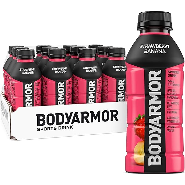 BODYARMOR SPORTS DRINK SPORTS BEVERAGE, STRAWBERRY BANANA, COCONUT...