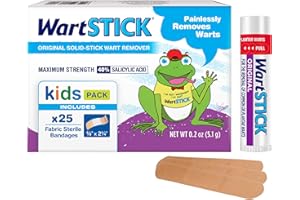 WartStick® Kids Wart Removal Kit (Includes 25 Bandages) Maximum Strength