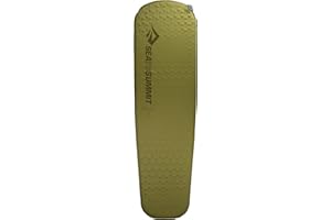Sea to Summit Camp Self-Inflating Foam Sleeping Mat for Camping and Backpacking, Tapered - Regular (72 x 20 x 1.5 inches)