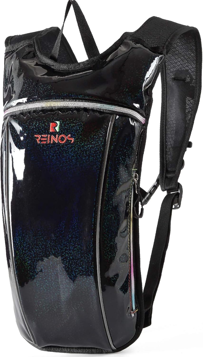 Hydration Backpack - Light Water Pack - 2L Water Bladder Included for Running, Hiking, Biking, Festivals, Raves : Sports & Outdoors