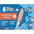 Gerber Baby Food, Baby Snacks, Discovery Pack, Teethers Strawberry Apple Spinach (2) and Yogurt Melts Mixed Berries (2) Peach (2), Crawler (8+ Months) Variety Pack (Pack of 6)