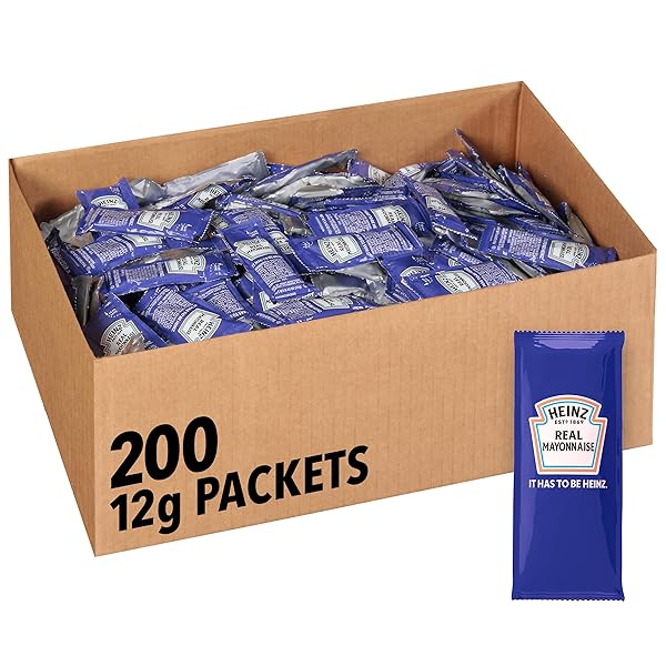 HEINZ REAL MAYONNAISE SINGLE SERVE PACKET (0.4 OZ...