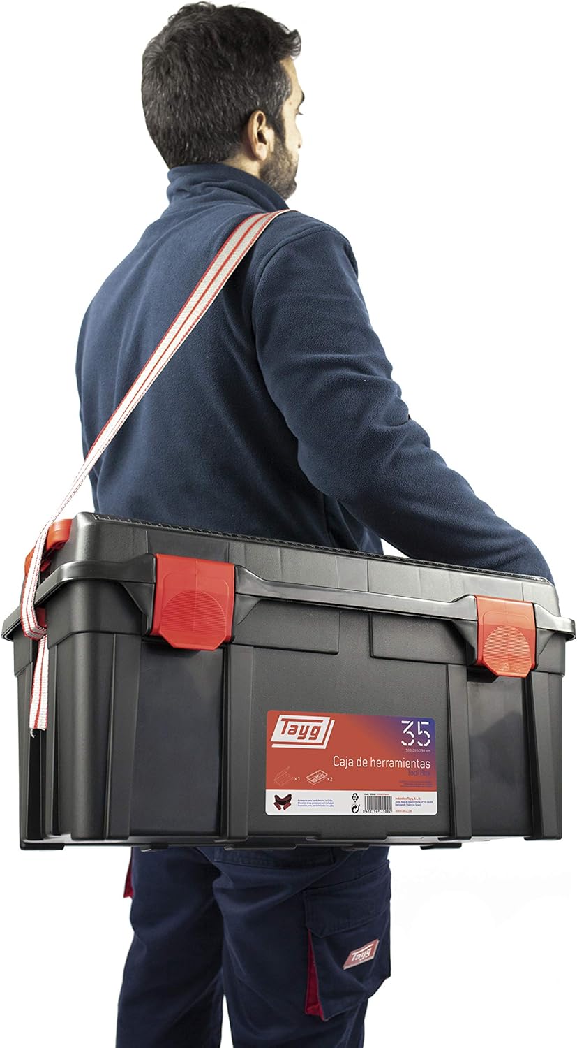 Tayg 35 Caja Herramientas, 580 X 285 X 290 Mm: Amazon.es: Bricolaje y herramientas