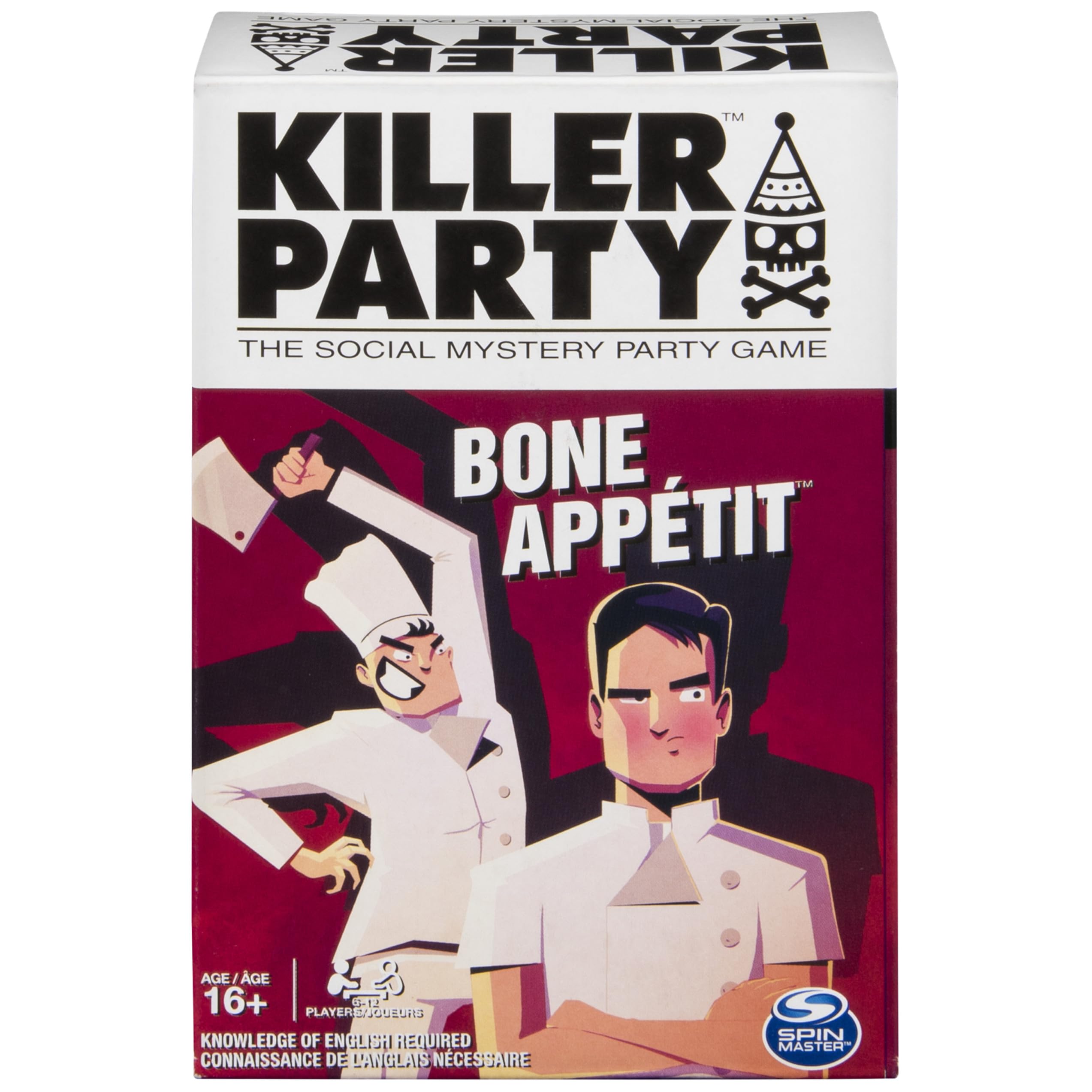 KILLER PARTY THE SOCIAL MYSTERY GAME 16+ 6-12 PLAYERS