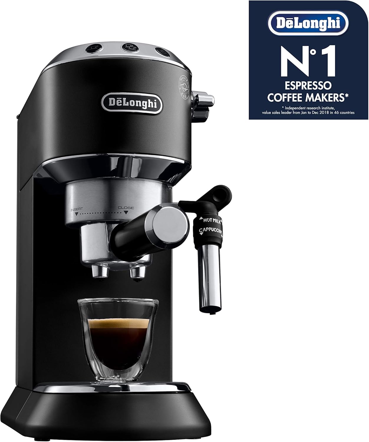 De'Longhi Dedica Style Traditional Pump Espresso Machine Amazon.co.uk