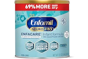 Enfamil NeuroPro EnfaCare High Calorie Premature Baby Formula, Milk-Based with Iron, Brain-Building DHA, Vitamins & Minerals for Immune Support, easy-to-digest proteins, Baby Milk, 23 Oz Can