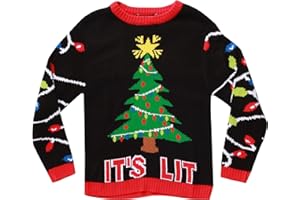 #followme Ugly Christmas Sweater for Girls Holiday Party Outfit