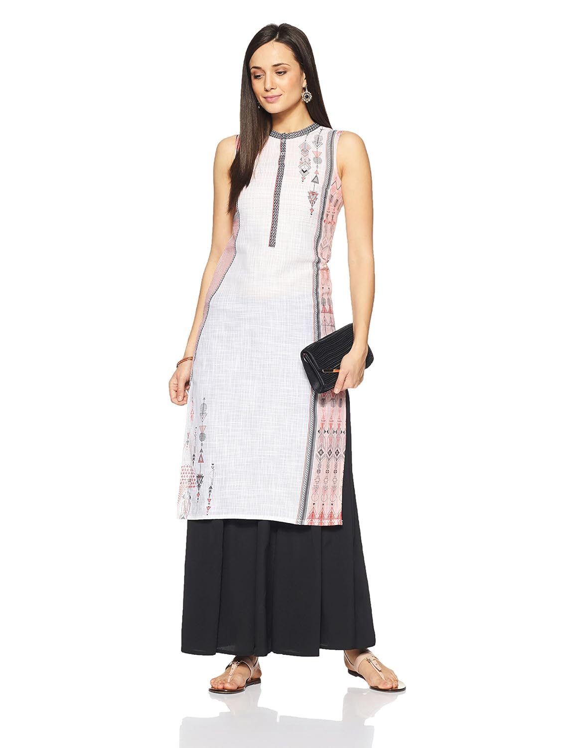 aurelia women's straight fit kurta