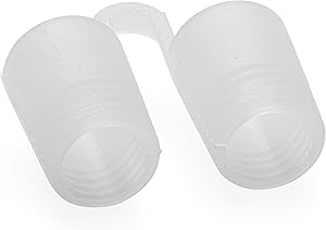 Mocha Essentials Anti Snore Vents with Bonus Travel Case- Ultra Comfortable Nose Dilators- Quality Grade Silicone- Discreet Snore Aids- Best Stop Snoring Solution for Restful Sleep (Set of 4)