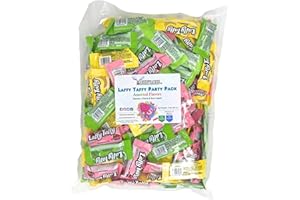 YANKEETRADERS Laffy Taffy Party Pack, Assorted Flavors, 3 Pounds Bulk
