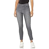 Democracy Womens Petite Ab Solution High Rise Jegging
