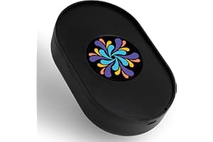 TECH8 USA Mouse Mover Device, Undetectable Mouse Jiggler for Laptops and PC Computers with Software-Free, Random Automatic Movement - Made in Austin with US & Imported Parts, Fireworks