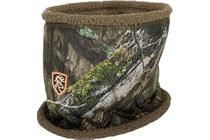 Drake Waterfowl Unisex Non-Typical Silencer Sherpa Fleece Durable Warm Outdoor Hunting Neck Gaiter with Agion Active XL, OSFM