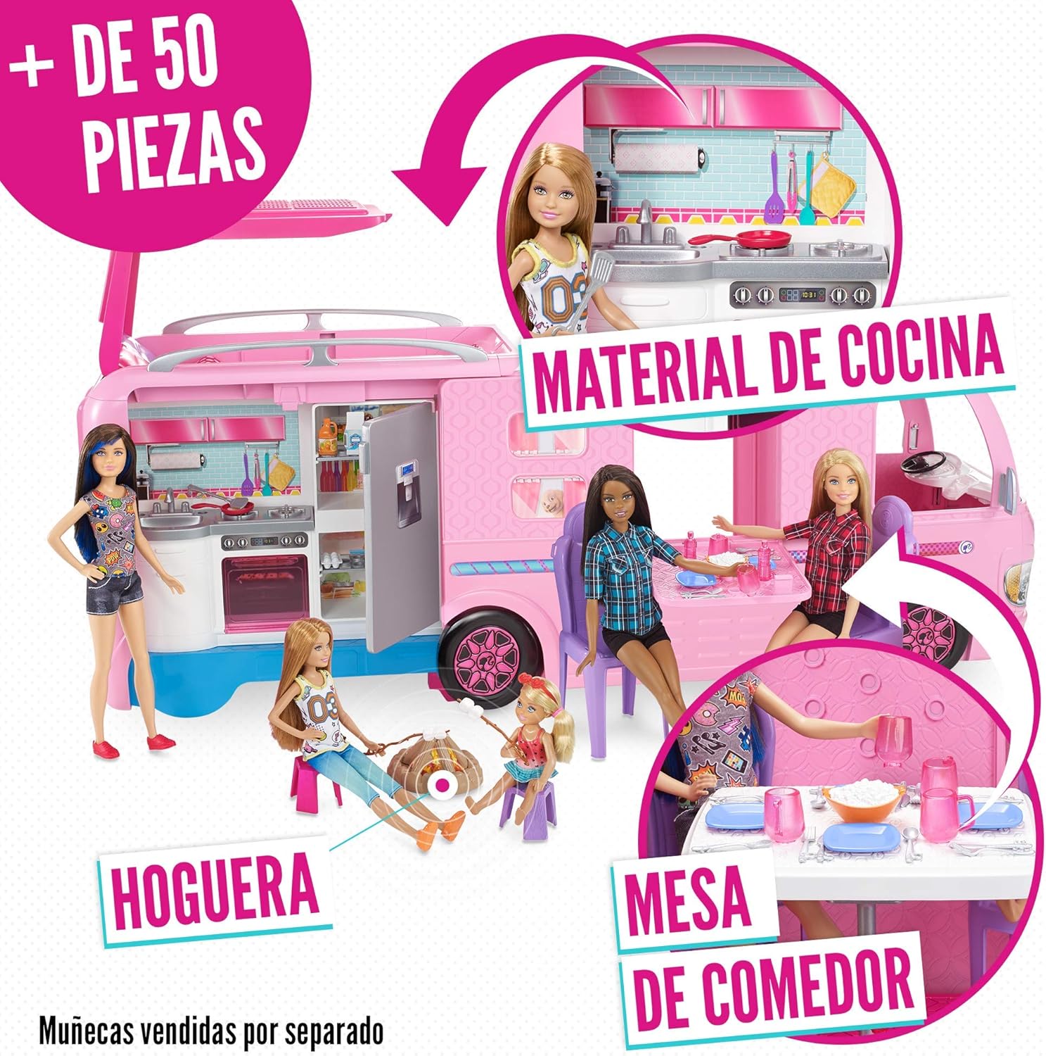 supercaravana barbie amazon
