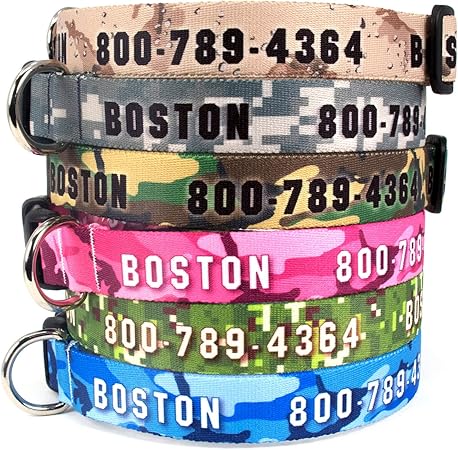custom military dog collars