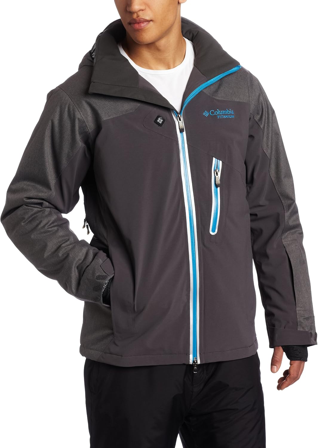 Amazon.com : Columbia Men's Circuit Breaker Softshell (Blade, Small) : Skiing Jackets : Clothing