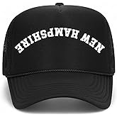 New Hampshire Upside Down Reversed Vintage Trucker Hat | NH | Premium Adjustable Snapback Baseball Hat for Men & Women