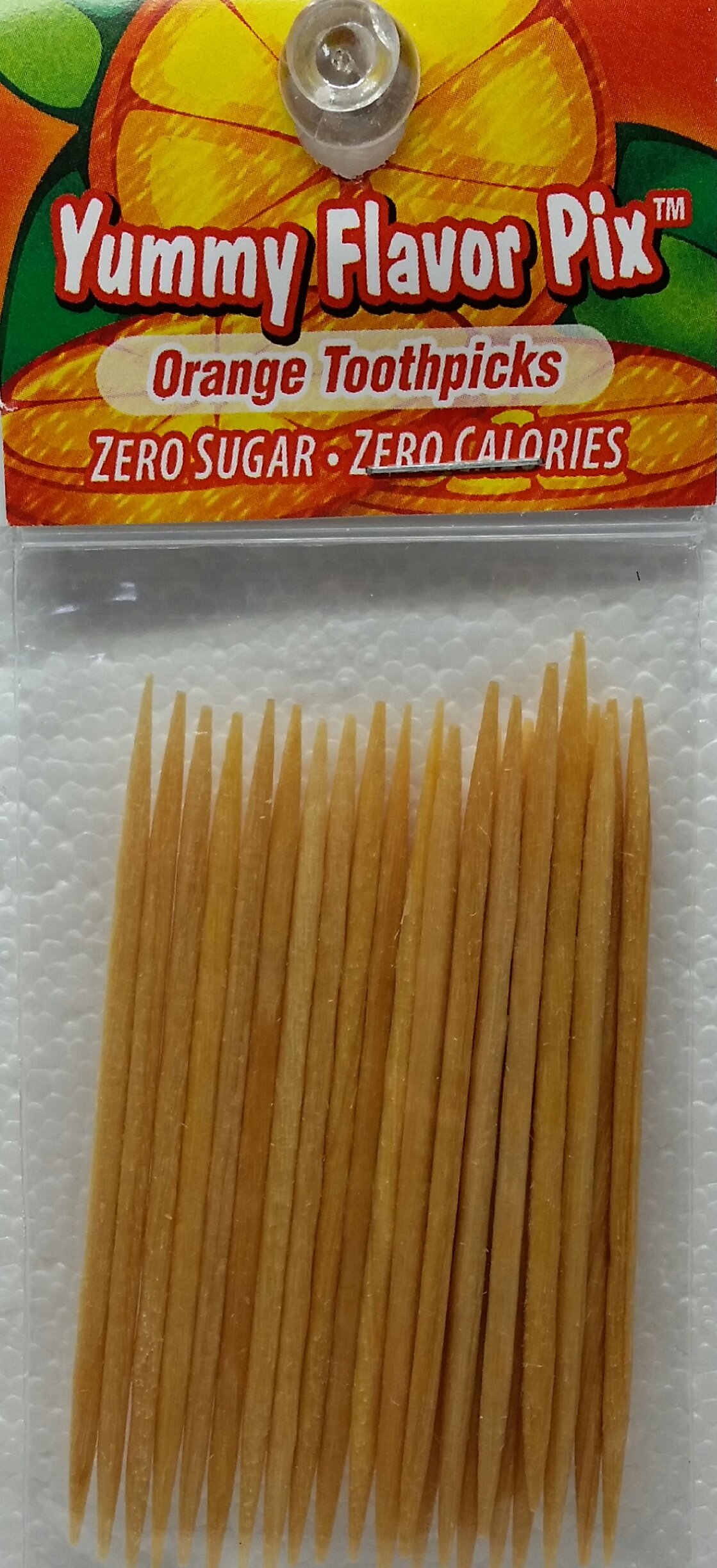 Flavored Toothpicks Natural Wooden Toothpicks in 7 Flavors 7 Sampler Tubes