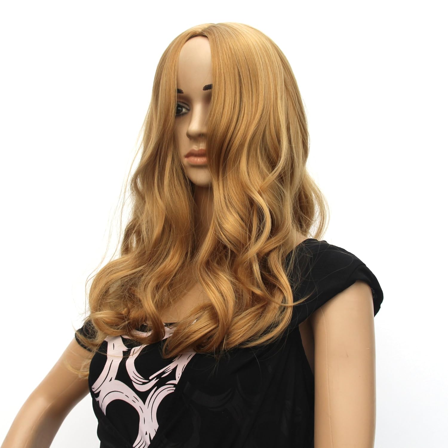 Women Girls Cute Blonde Curly Wigs Cosplay Glamous Hair Amazon In Beauty