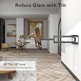 BONTEC TV Wall Mount Extra Long Arm 32-75 inch Full Motion 60 kg view 5