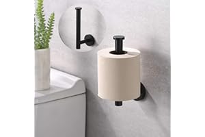 AMAZING FORCE Bathroom Tissue Holder Toilet Paper Holder Matte Black