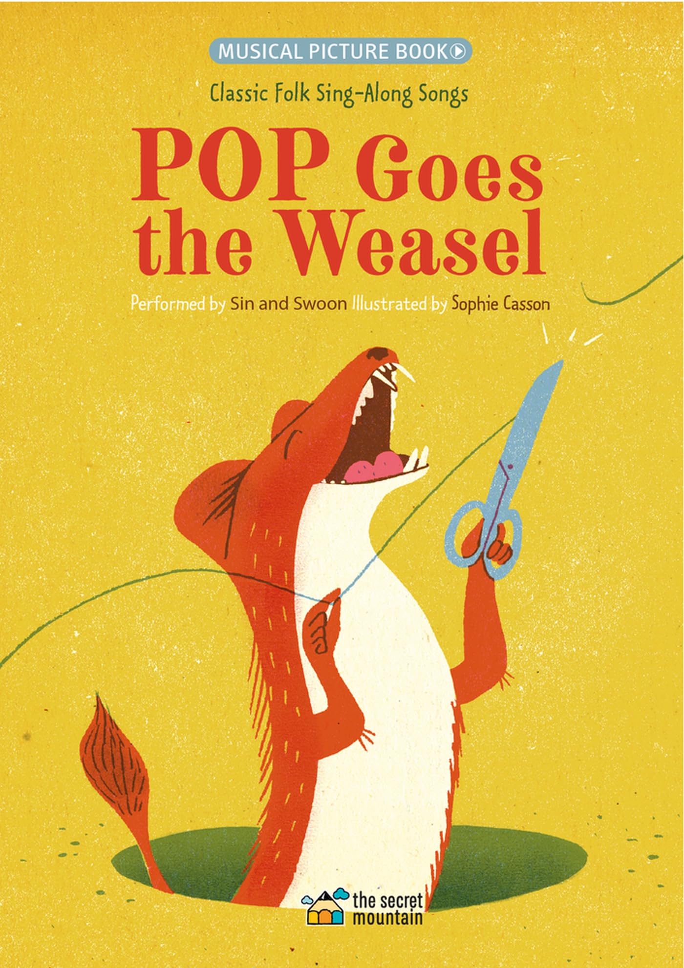 Photo 1 of Pop Goes the Weasel: Classic Folk Sing-Along Songs (Classic Sing-Along Folk Songs)