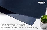 Nordik By Design Nordik Leather Desk Mat Midnight Blue 89x43 cm view 4