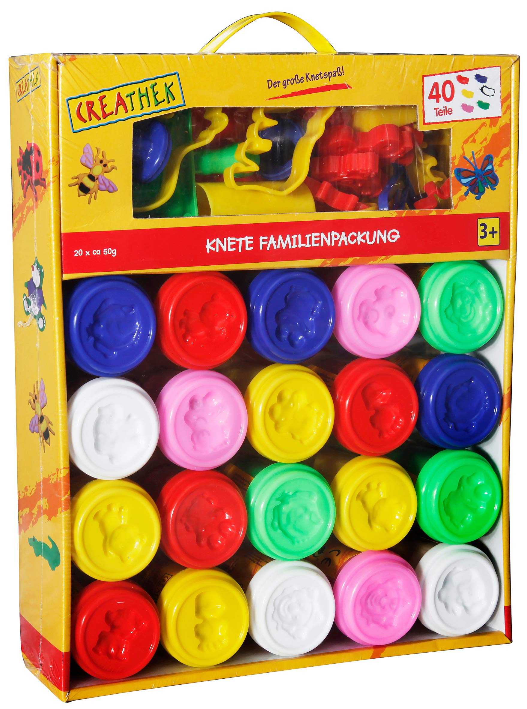 VEDES Großhandel GmbH - Ware Creathek Super Pack Clay 1000 g with Accessories