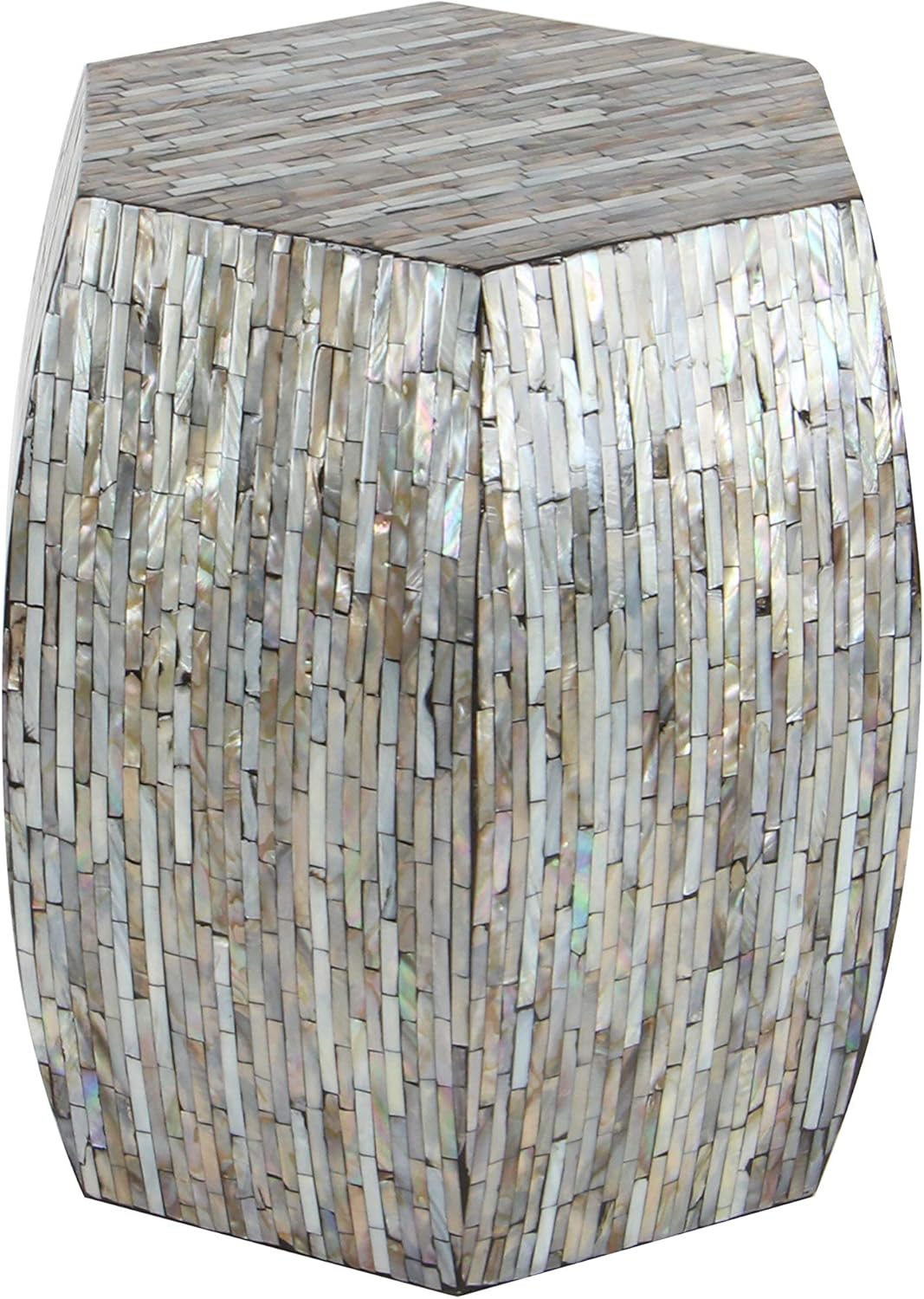 Deco 79 49096 Wood Inlay Accent Table: Home & Kitchen