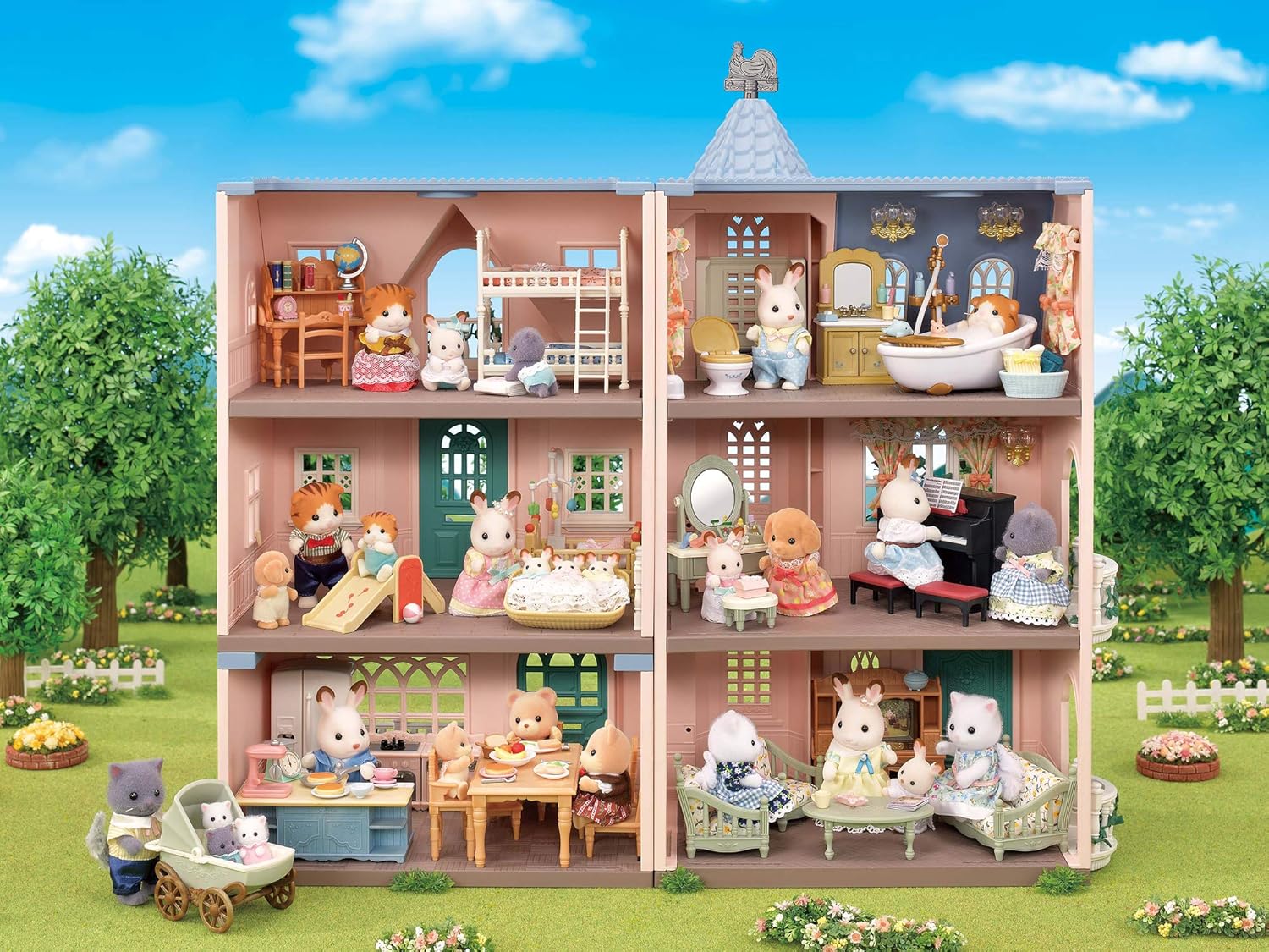 sylvanian families house gift set