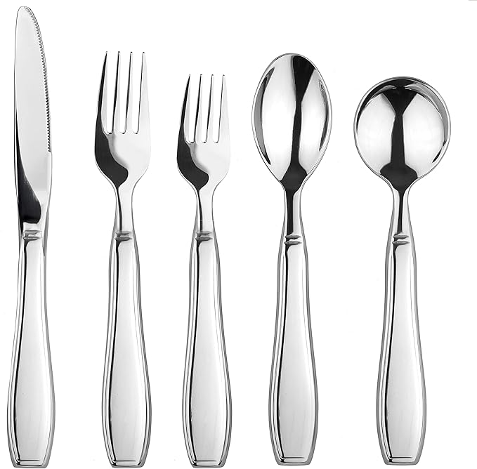 Linelax Weighted Utensils for Tremors and Parkinsons Patients Heavy