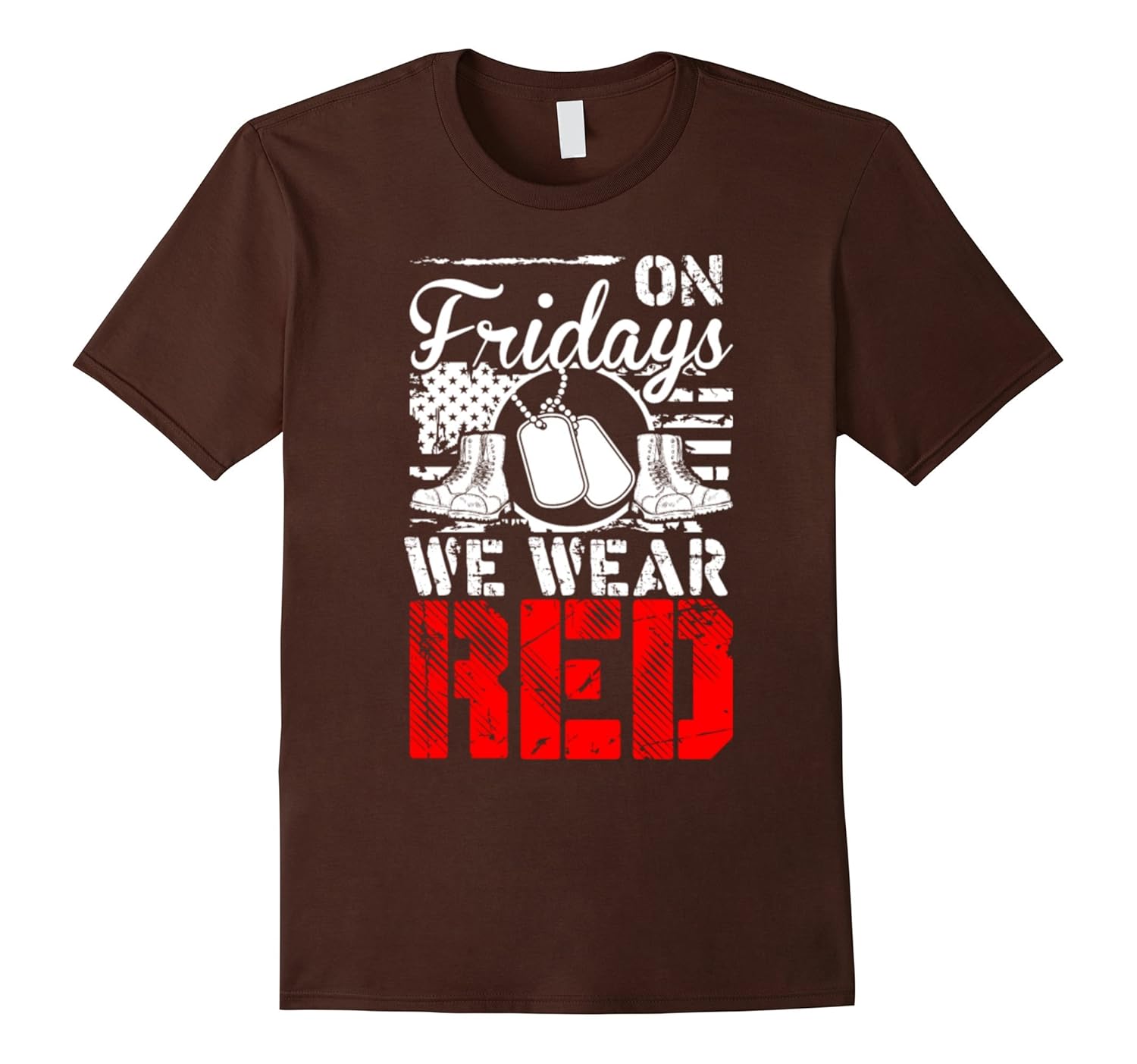 We Wear Red On Fridays T ShirtCD Canditee
