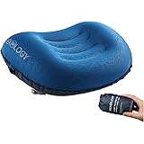 Trekology Ultralight Inflatable Camping Travel Pillow - ALUFT 2.0 Compressible, Compact, Comfortable, Ergonomic Inflating Pil