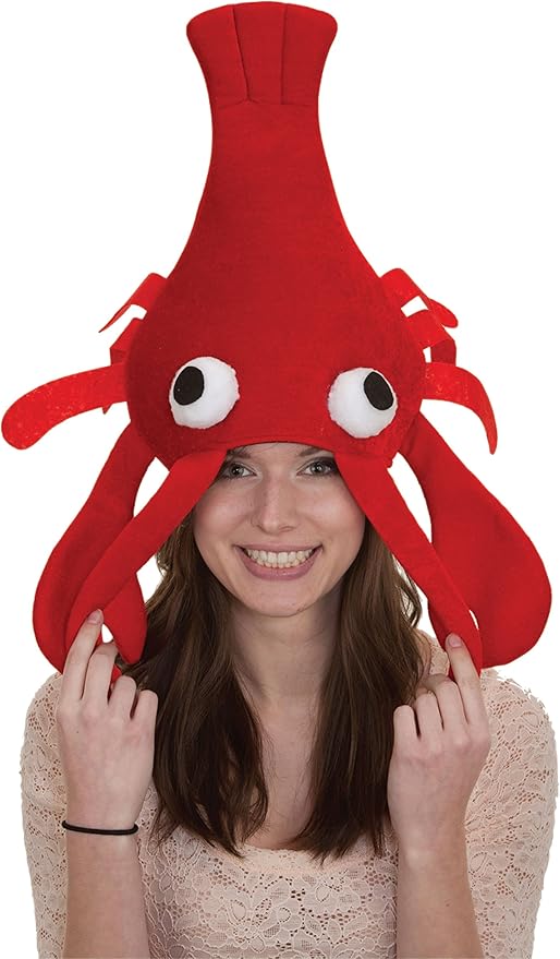 Jacobson Hat Company Men's Lobster Hat, Red, Adult Clothing
