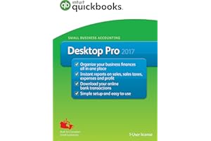 QuickBooks Desktop Pro 2017-English Accounting Software 2017