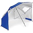 Sport-Brella Vented SPF 50+ Sun and Rain Canopy Umbrella for Beach and Sports Events (8-Foot)