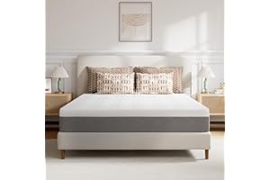 Novilla King Size Mattress 10 Inch, Gel King Memory Foam Mattress in a Box with Comfort Foam for Pressure Relief & Body Support & Cool Night Sleep, CertiPUR-US Certified