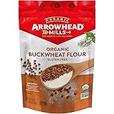 Arrowhead Mills Organic Buckwheat Flour, Gluten Free, 22 Ounce Bag