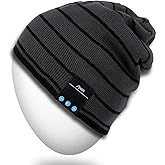 ROTIBOX Bluetooth Beanie Hat Wireless Headphone for Outdoor Sports Xmas Gifts Stocking Stuffers