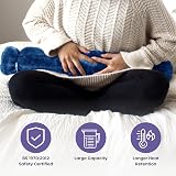 Volila Long Hot Water Bottle with Cover 2L Extra Long 72cm Blue view 6