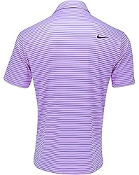 Nike Men's Dri-FIT Tour Golf Polo Lilac | Black