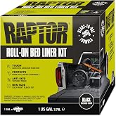 RAPTOR Roll-On Bed Liner Kit, Truck Bed Liners, 1 Gallon | Long-Lasting Protection, Black