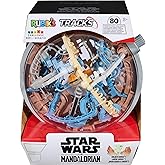 Rubik's Cube Tracks Star Wars 3D Gravity Maze Brain Teaser &amp; Puzzle Game | 3D Gravity Maze with 80 Obstacles, Navigate the Ball Through the Track, Problem-Solving STEM Toy, Ages 8 &amp; Up
