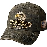 This is a Veterans' Matter Hat,Military Service Baseball Cap for Men, Patriotic Veteran Day Gifts for Retired Soldiers