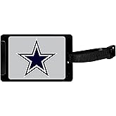 Siskiyou NFL Dallas Cowboys Luggage Tag , Black, 3.25"