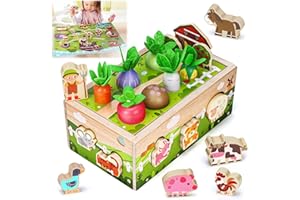 MUMUA Montessori Wooden Sensory Toddler Toys: Toy for 1 Year Old Boys Girls Birthday Gifts | 1st One First Birthday Gift for 1 Year Old Girl Boy, Educational Learning Toy for 1-2 Year Old Fine Motor Skills