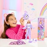 Barbie Cutie Reveal Care Bears Doll & 10 Surprises JCN94 view 2