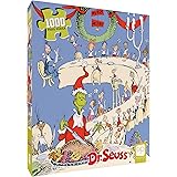 Dr. Seuss “The Grinch Feast” 1000 Piece Jigsaw Puzzle | Collectible Puzzle Featuring The Grinch | Artwork Celebrating Classic